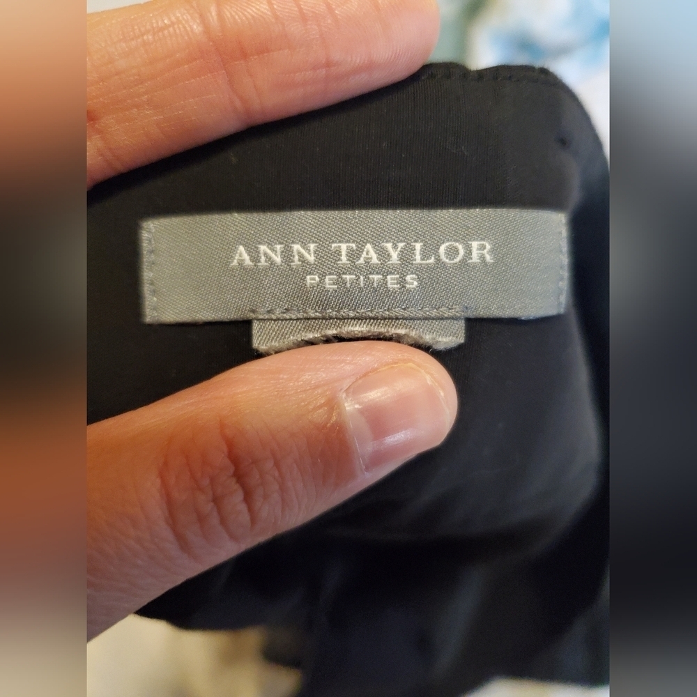 Ann Taylor Black Pleated Skirt - Picture 6 of 9